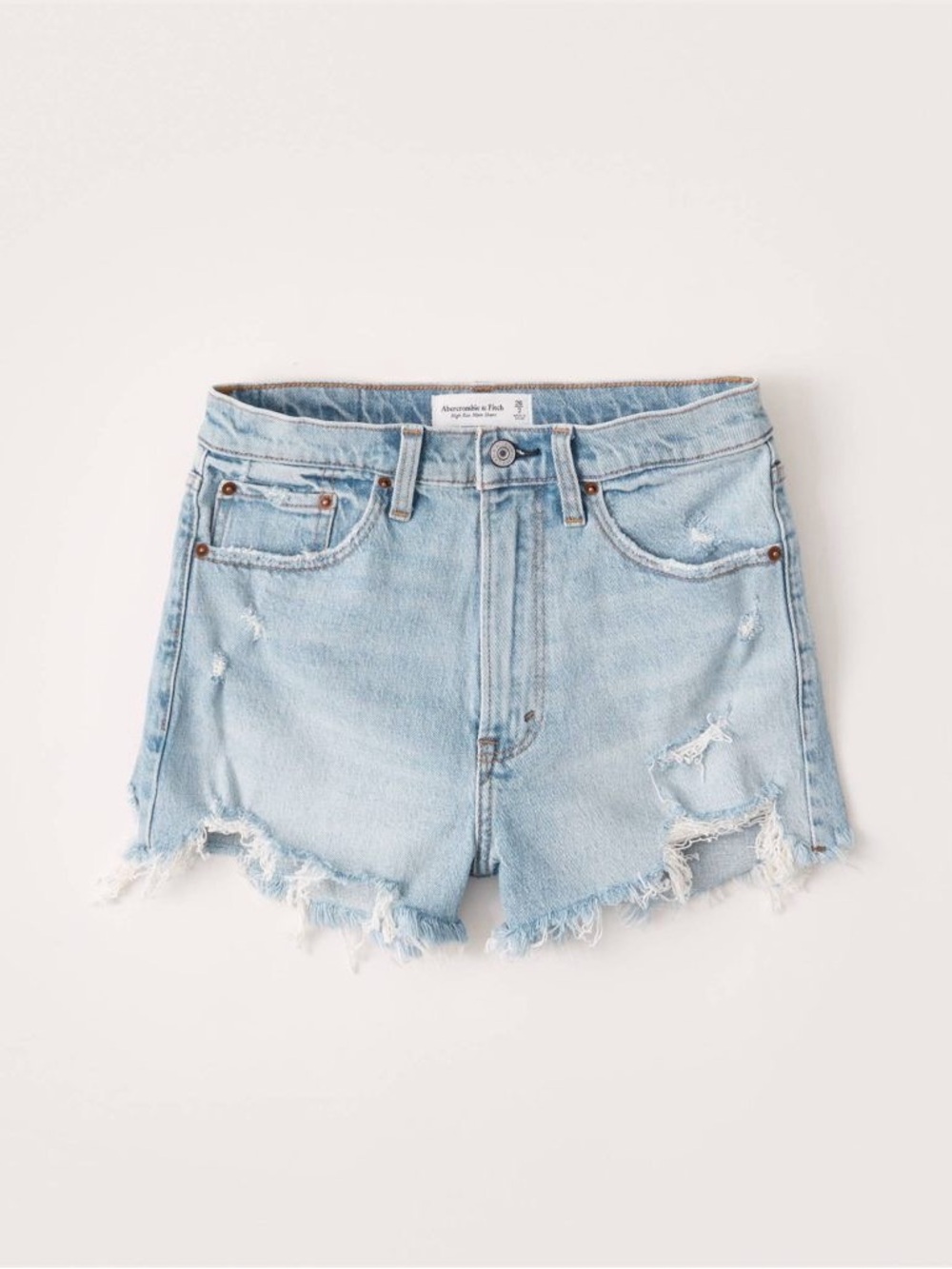 Abercrombie & Fitch High Rise Mom Shorts 25